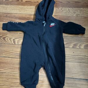 Nike Black Hooded Kids jumpsuit